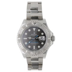 Rolex Yacht Master 116622 Steel & Platinum 40mm Rhodium Dial Full Set Watch