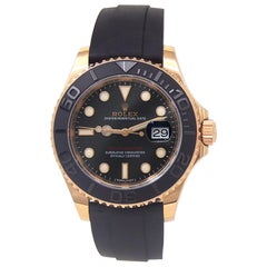 Rolex Yacht-Master 116655, Black Dial, Certified and Warranty