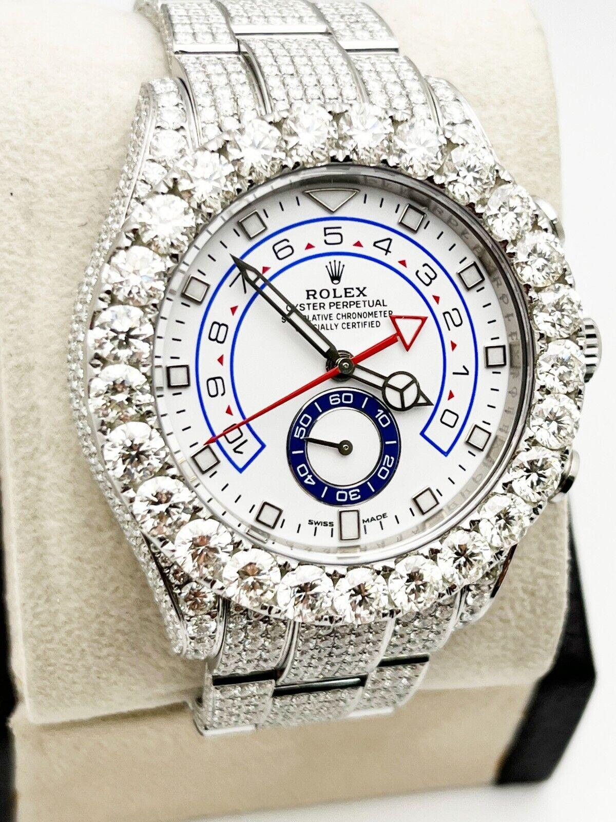 Rolex Yacht Master 116680 Yacht Master II Edelstahl mit Diamanten 44mm 6
