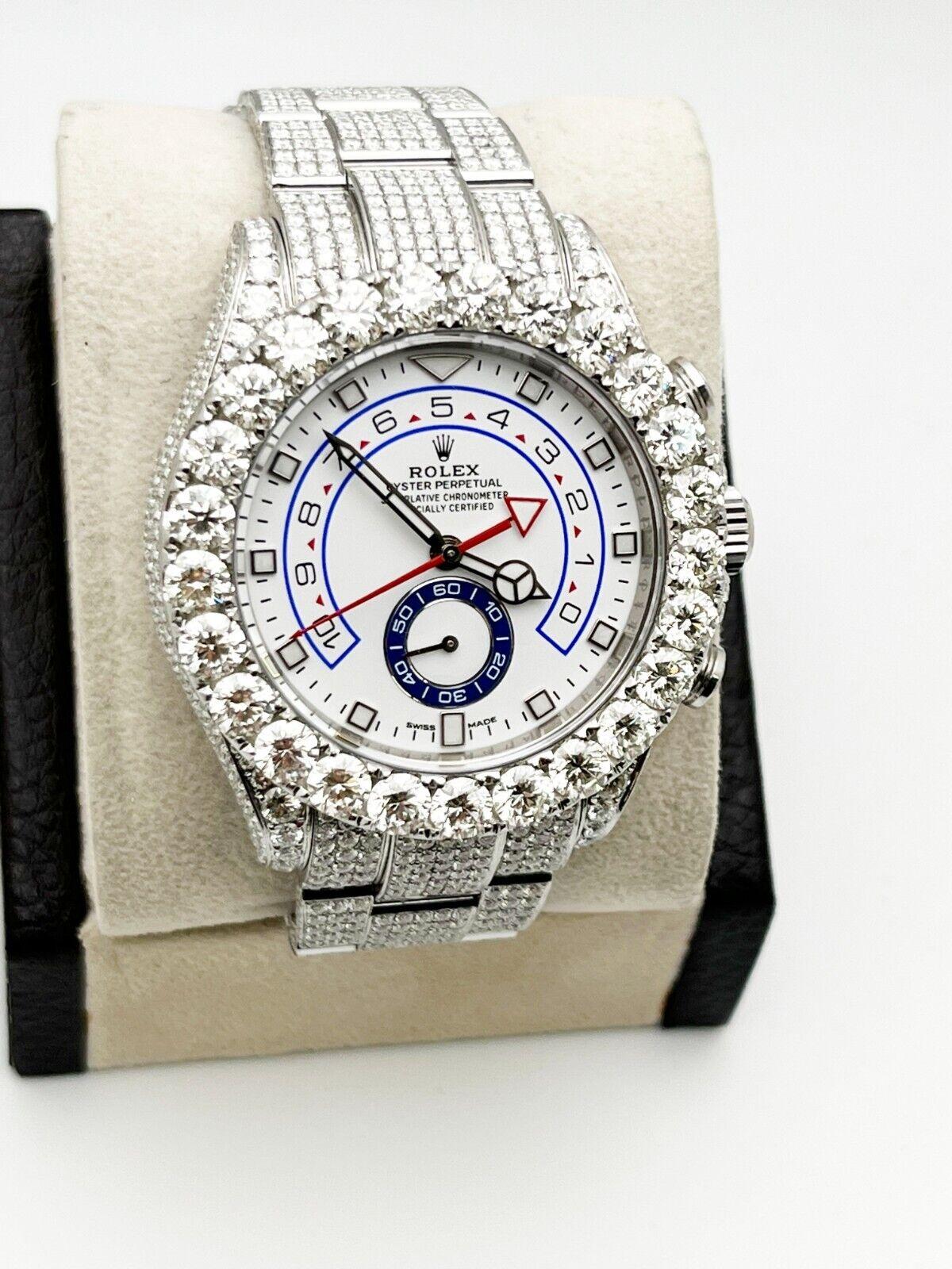 Rolex Yacht Master 116680 Yacht Master II Edelstahl mit Diamanten 44mm Herren