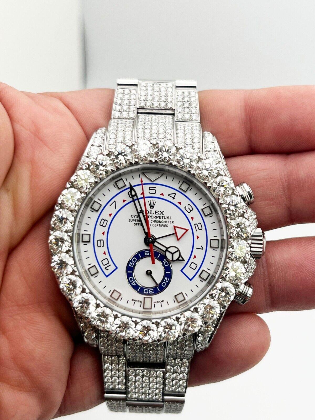 Rolex Yacht Master 116680 Yacht Master II Edelstahl mit Diamanten 44mm 1