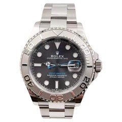Used Rolex Yacht Master 126622 40mm Rhodium Dial Platinum Steel Box Paper 2021