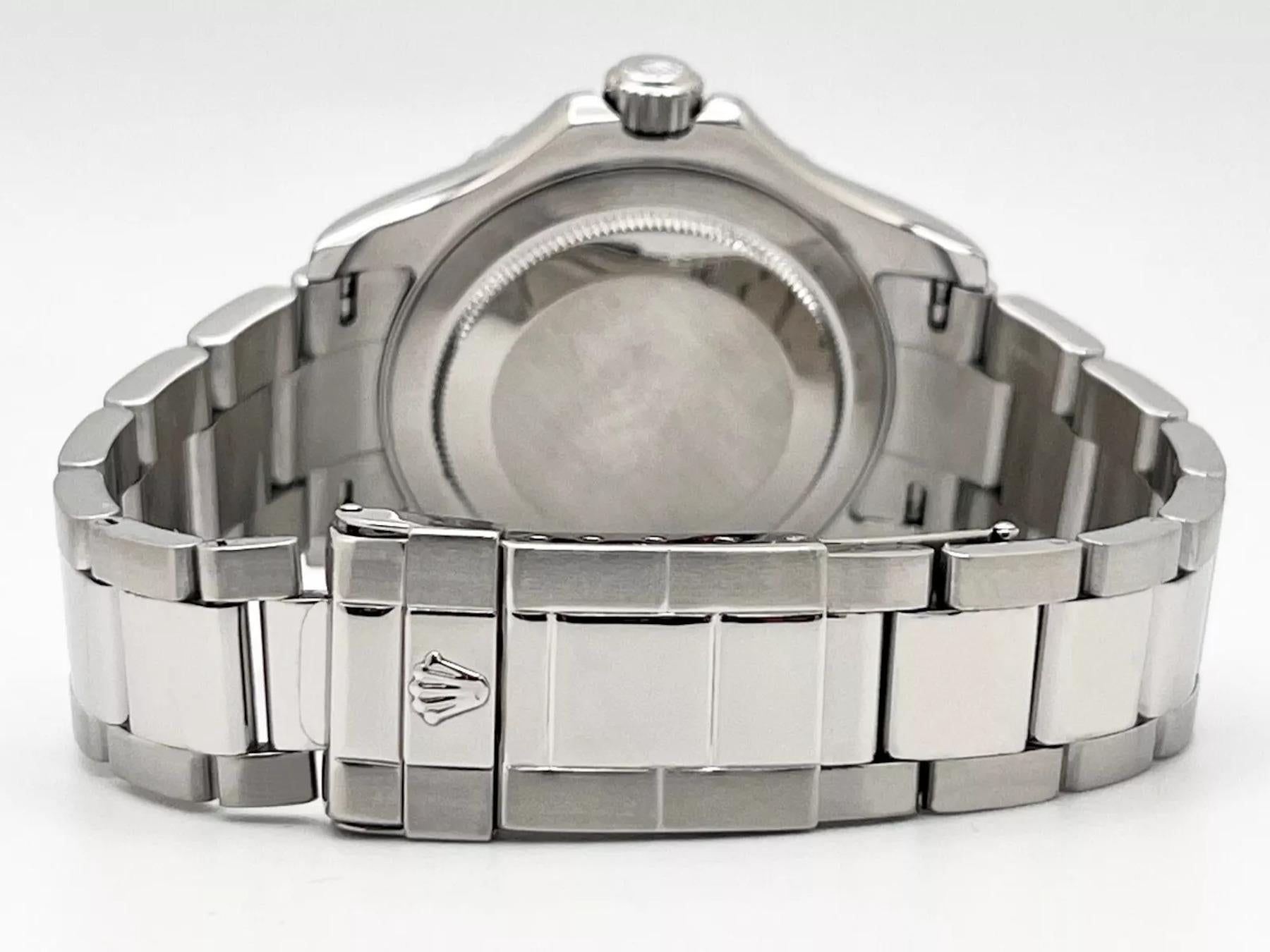 Rolex Yacht Master 16622 40mm Platinum Bezel Stainless Steel 1