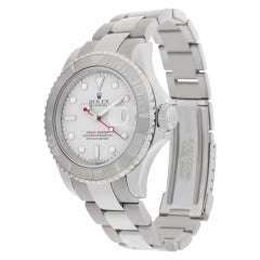 Rolex Yacht-Master 16622 Automatic Watch Stainless Steel Silver Dial