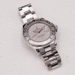 Rolex Yacht Master 16622 Platinum Bezel Mens Watch
