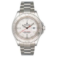 Rolex Yacht Master 16622 Platinum Bezel Mens Watch