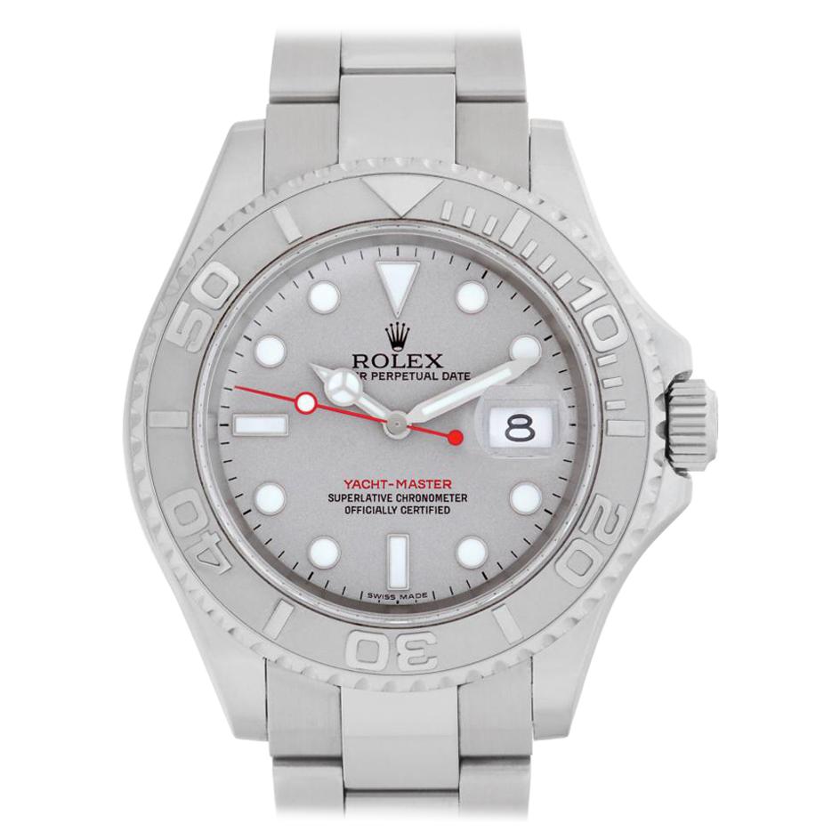 Rolex Yacht-Master 16622 Stainless Steel Auto Watch For Sale