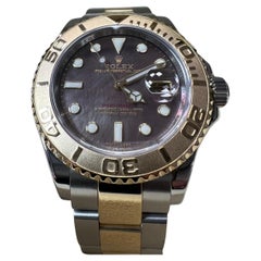 Rolex Yacht Master 16623 Tahiti MOP cadran en or 18 carats et acier inoxydable