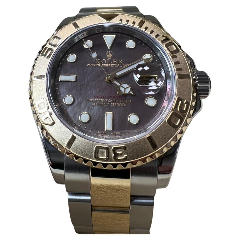 Rolex Yacht Master 16623 Tahitian Quadrante MOP Oro 18 carati