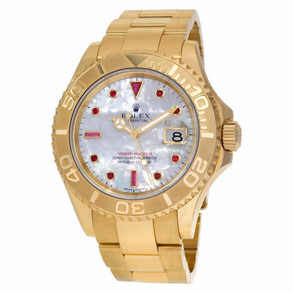Contemporary Rolex Yacht-Master 16628, Certified and Warranty