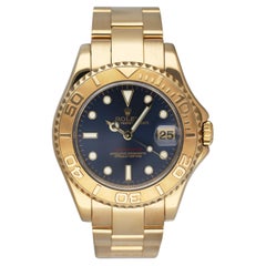 Rolex Yacht-Master 168628 Midsize Blue Dial Ladies Watch