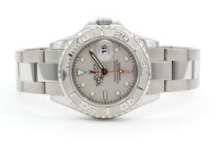 Rolex Yacht-Master 169622 Platinum Bezel 29mm Ladies Watch 2005 Full Set