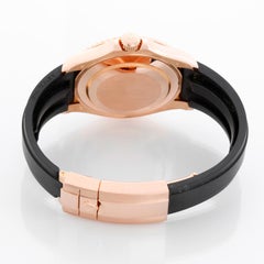 Rolex Yacht-Master 18k Everose Gold Men's Watch 116655