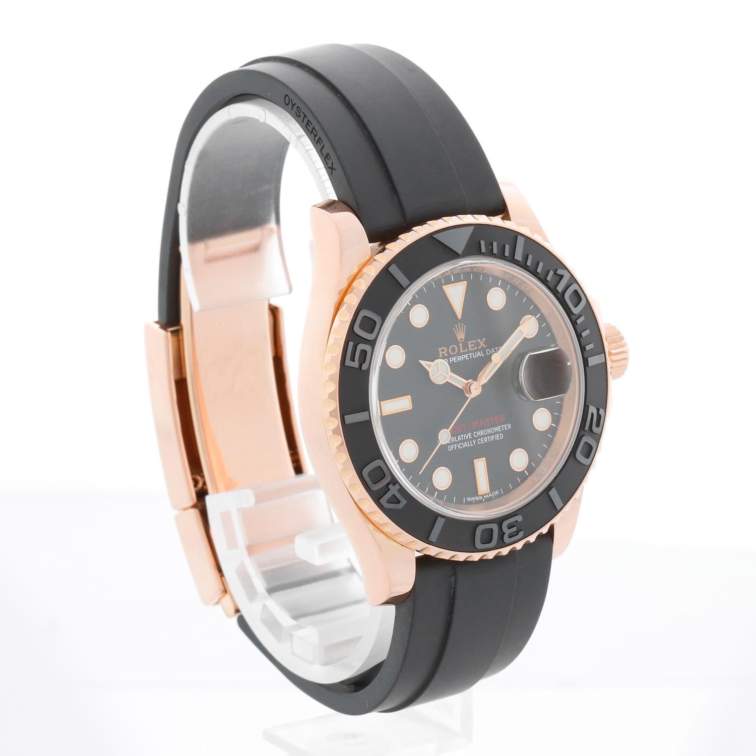 Reloj de caballero Rolex Yacht-Master de oro Everose de 18 quilates 116655 en venta 1