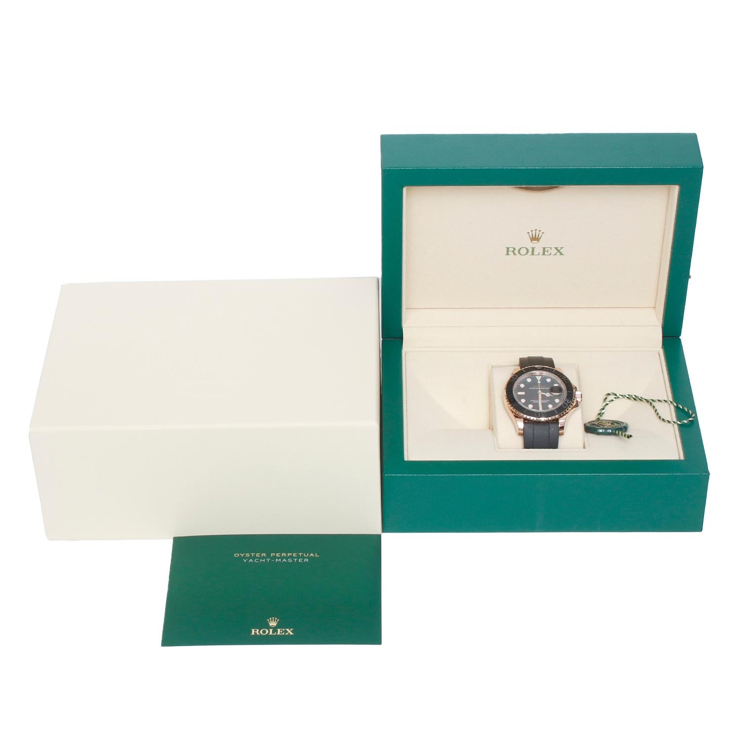 Reloj de caballero Rolex Yacht-Master de oro Everose de 18 quilates 116655 en venta 2