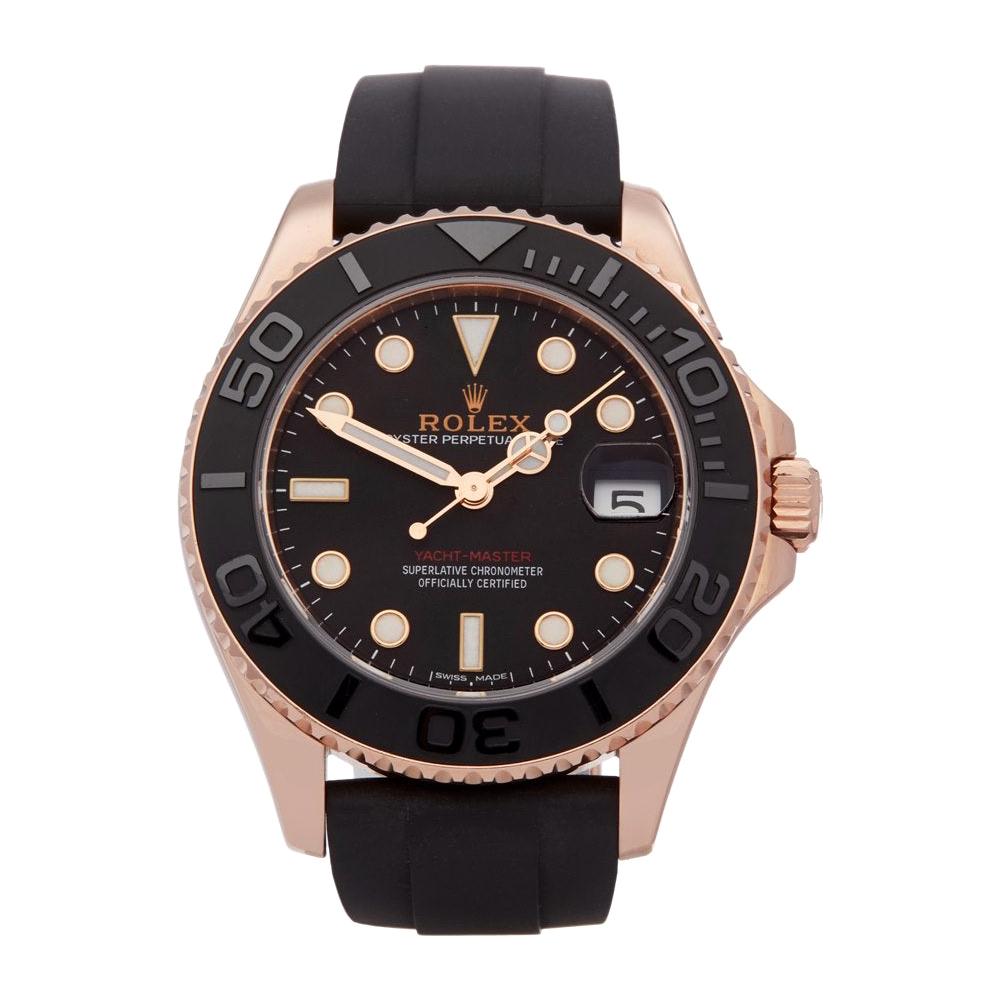 Rolex Yacht-Master 18 Karat Rose Gold 268655 Wristwatch