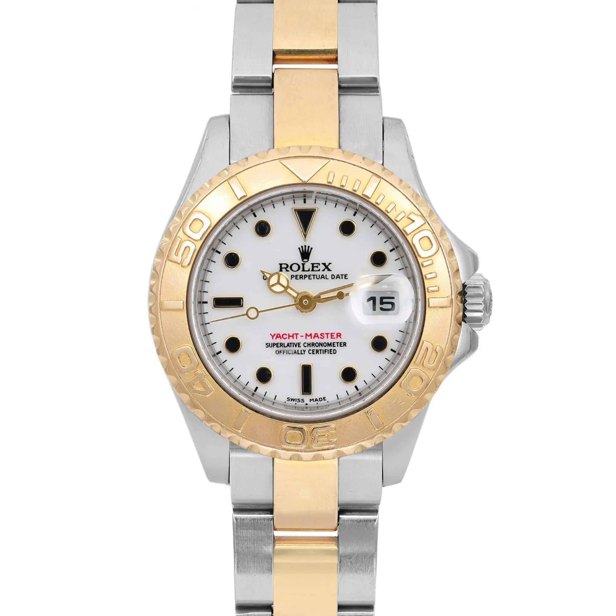 Pre-owned. Good condition. Comes with original box and papers.

General Information:
Brand: Rolex
Model: 169623
Model Number: 169623
Type: Wristwatch
Style: Classic
Department: Women
Vintage: No
Country/Region of Manufacture: Switzerland
Year