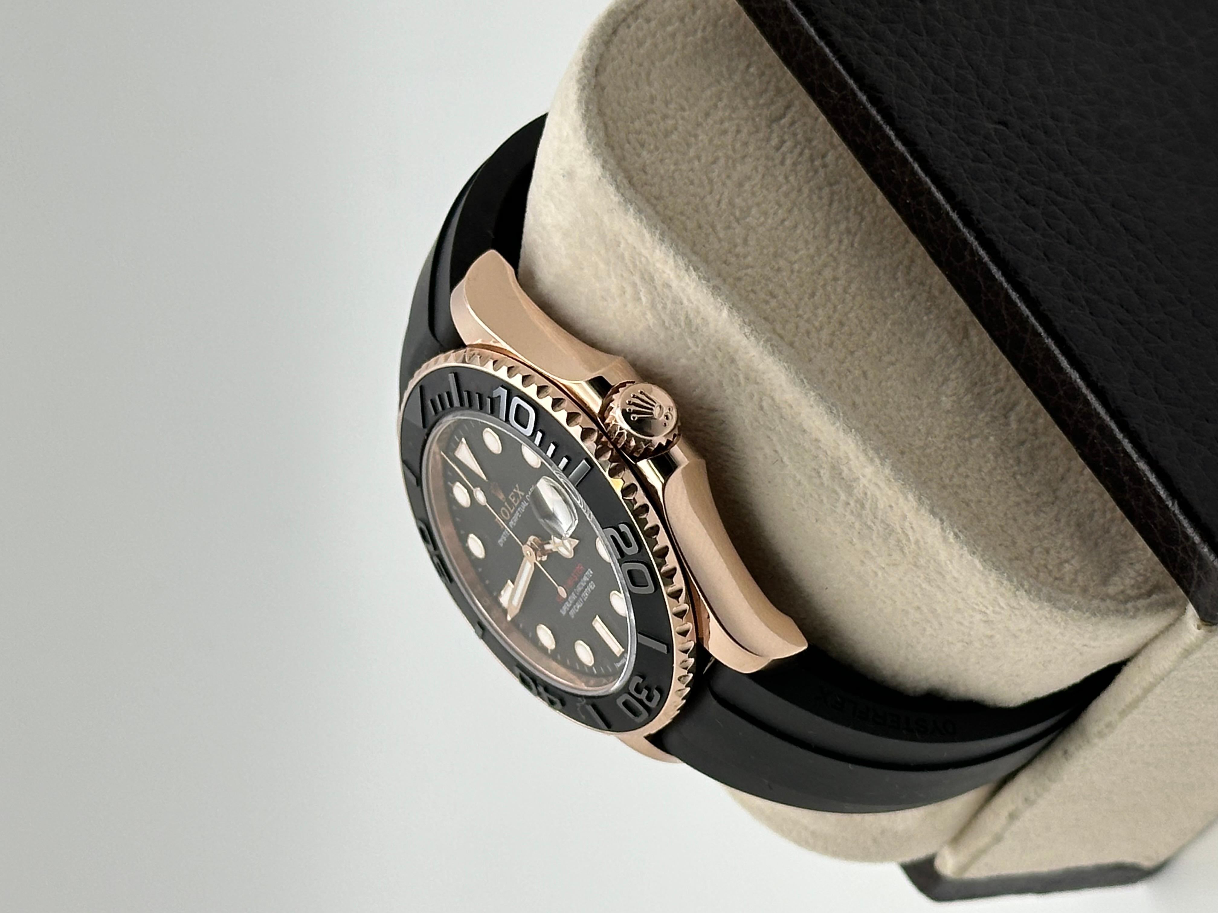 Rolex Yacht Master 268655 37mm 18K Rose Gold Oysterflex Band 2023 2