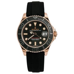 Rolex Yacht-Master 268655 Ceramic Mens Automatic Watch 18 Karat Everose with Box