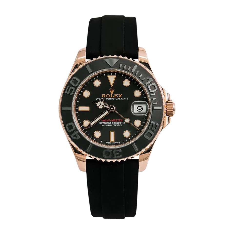 Rolex Yacht-Master 268655, Gold Dial, Certified and Warranty at 1stDibs