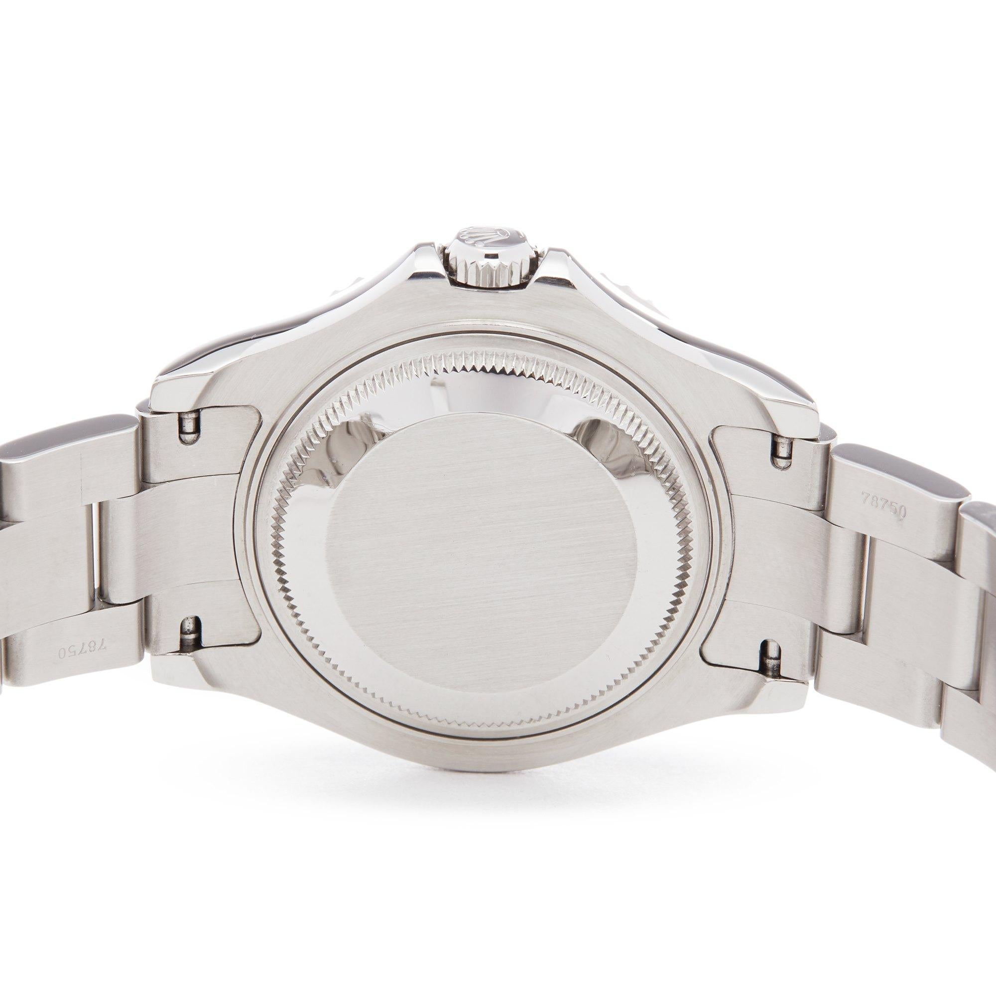 Rolex Yacht-Master 35 168622 Unisex Stainless Steel Watch 3