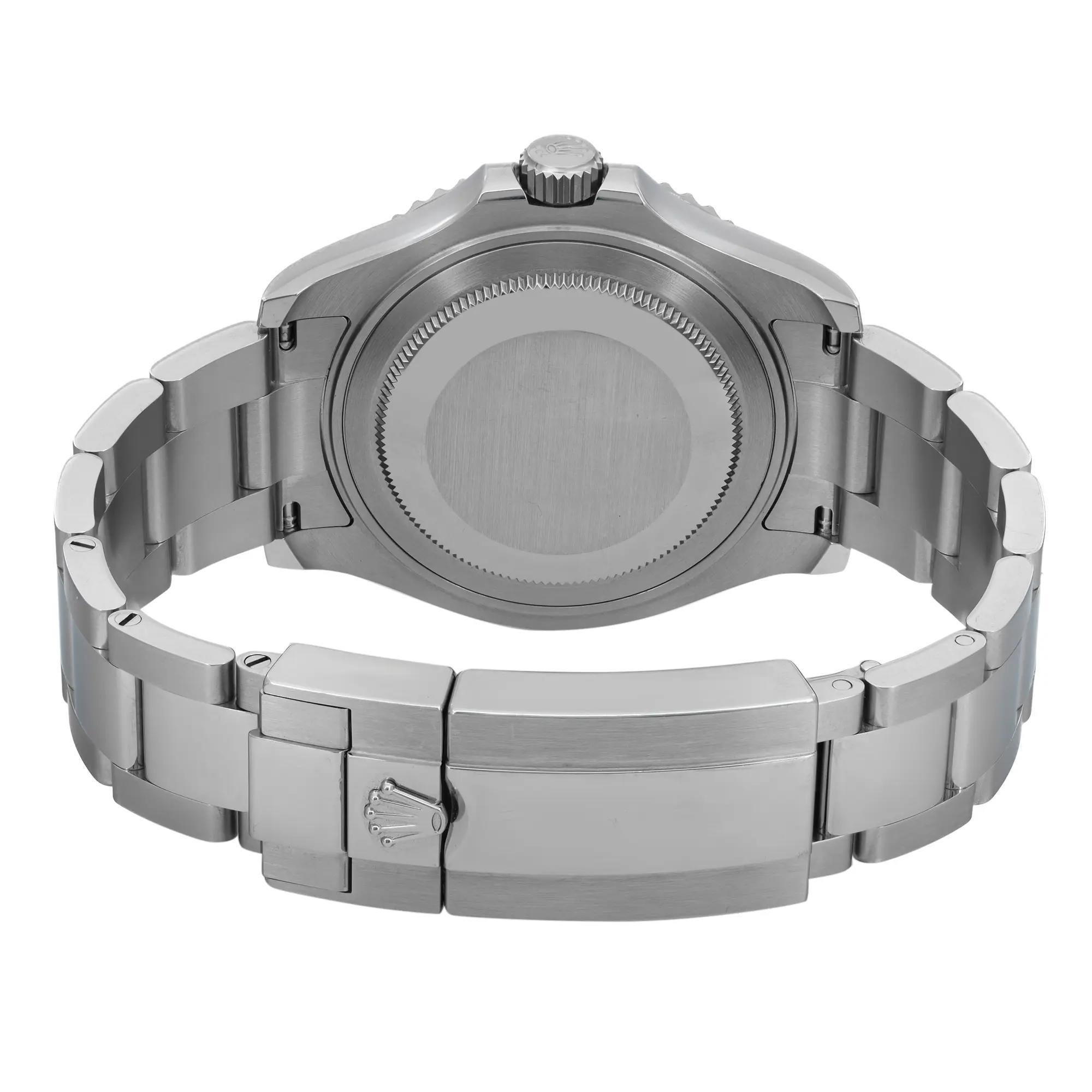 Rolex Yacht-Master 37mm Platinum Steel Rhodium Dial Automatic Watch 268622 For Sale 1