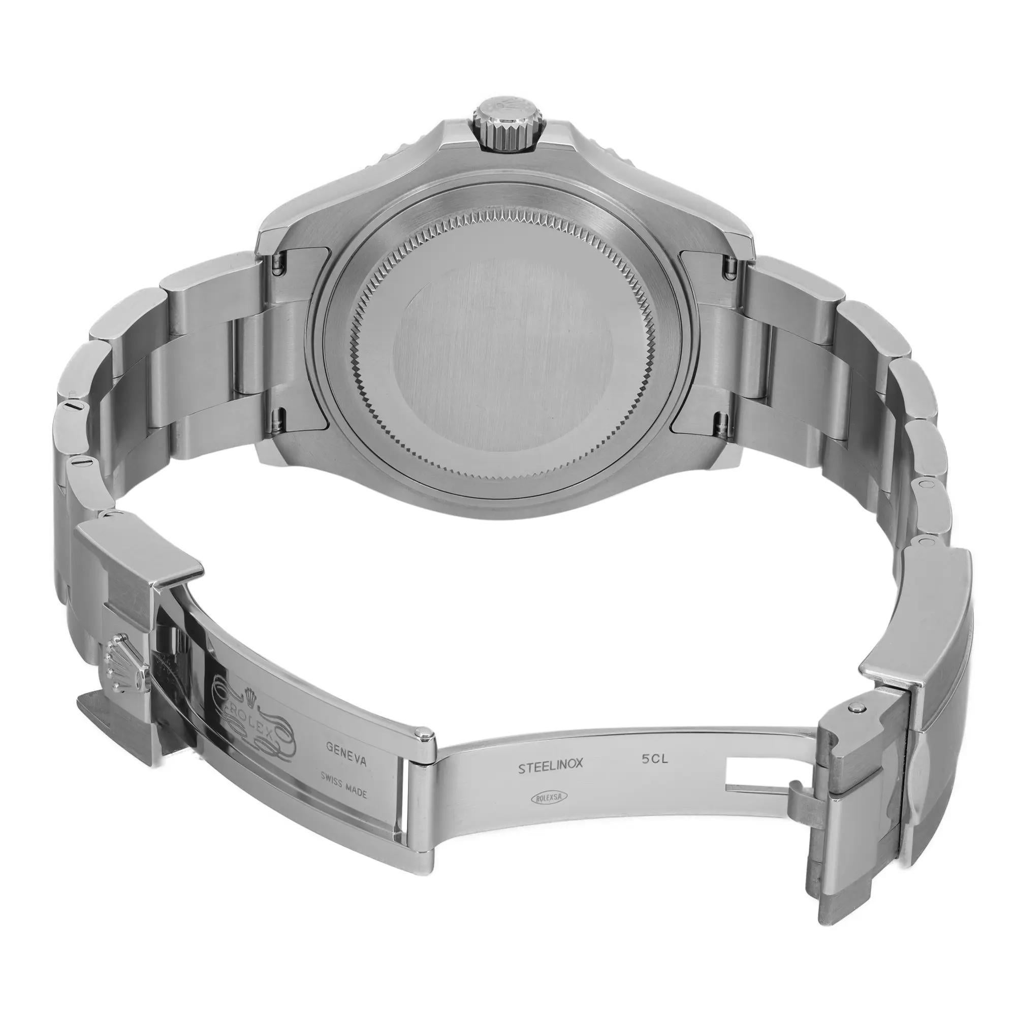 Rolex Yacht-Master 37mm Platinum Steel Rhodium Dial Automatic Watch 268622 For Sale 2