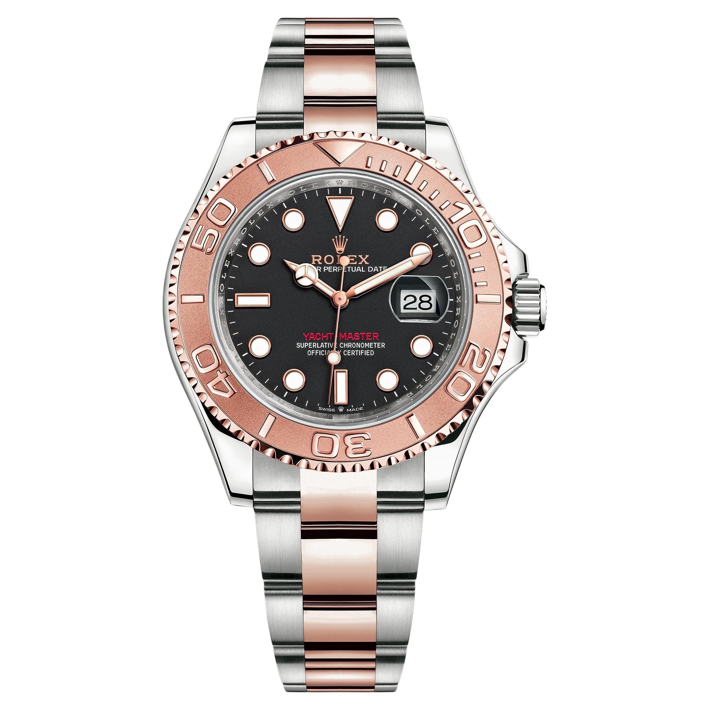 Rolex Yacht-Master Two-Tone Steel Chocolate Dial 18K Rose Gold Watch 126621 For Sale at 1stDibs Rolex Yacht-Master Two-Tone Steel... 