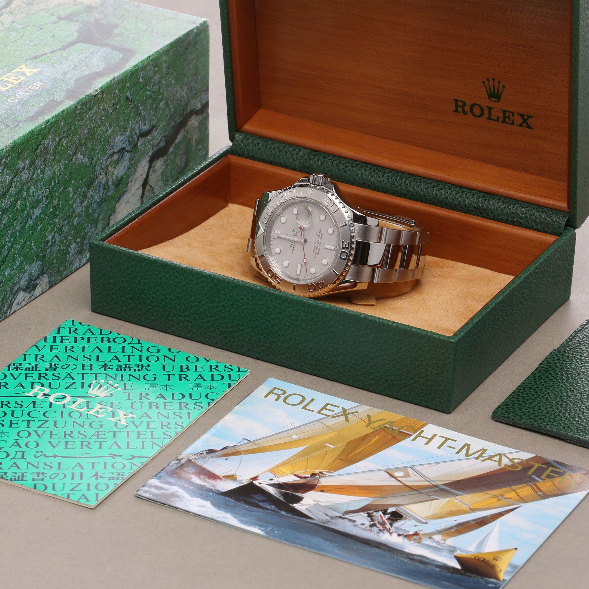 Rolex Yacht-Master 40 16622 Men's Stainless Steel Watch 6