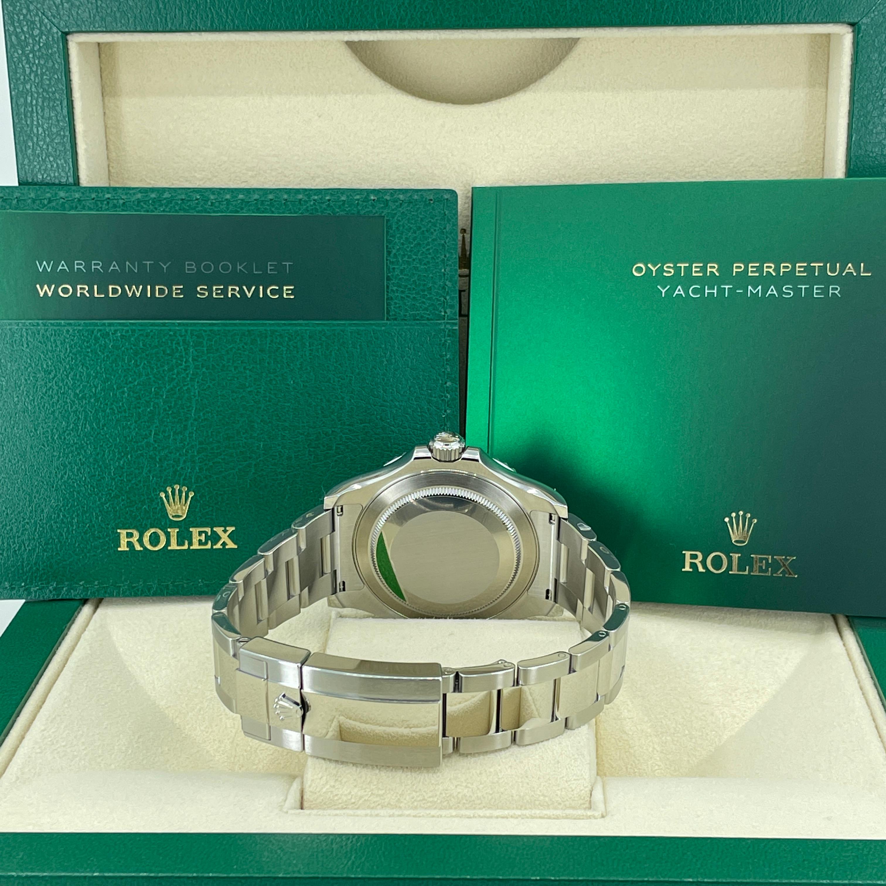 Rolex Yacht-Master Stainless Steel, Slate Dial, Ref# 126622, Unworn Watch, 2022 For Sale 3
