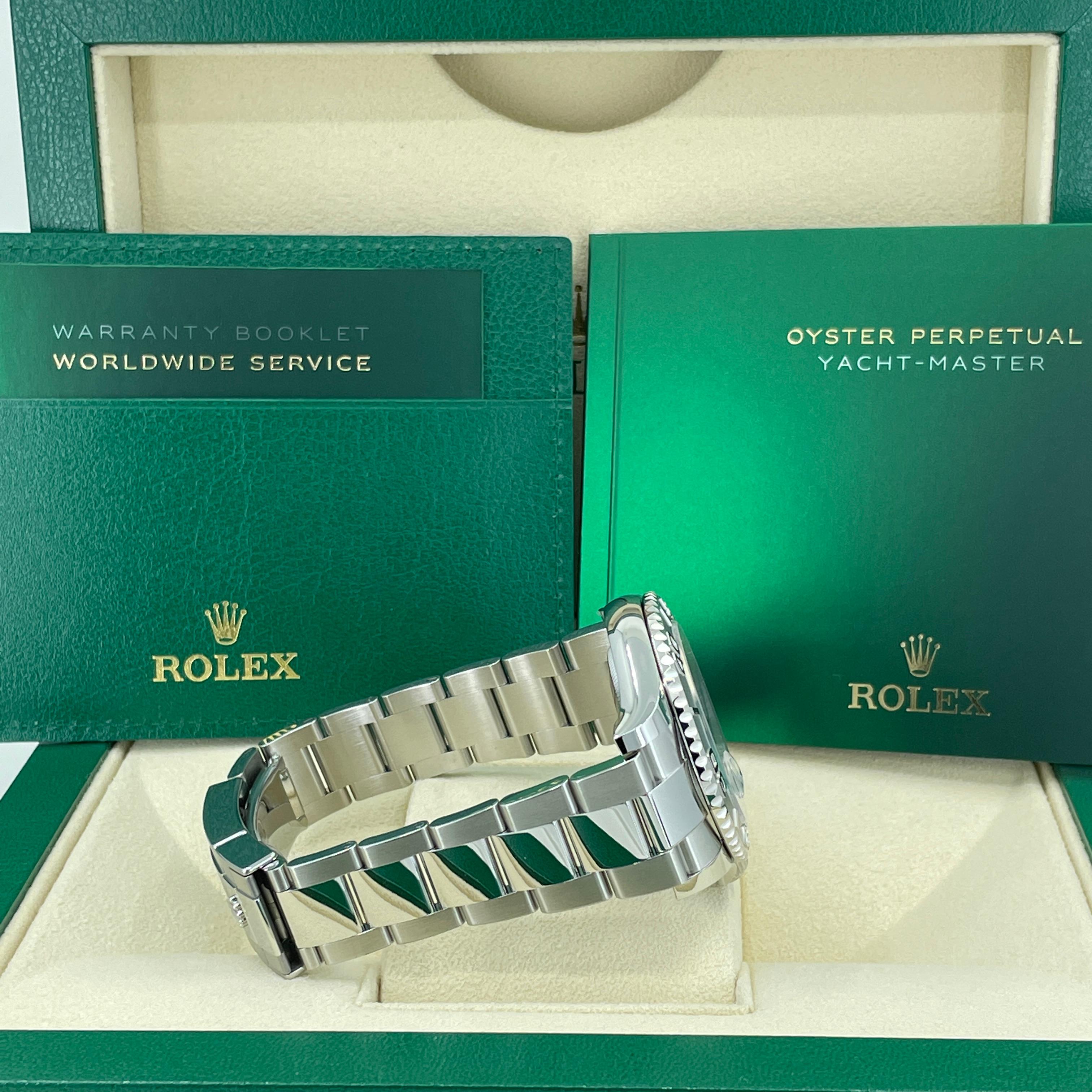 Men's Rolex Yacht-Master Stainless Steel, Slate Dial, Ref# 126622, Unworn Watch, 2022 For Sale