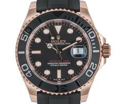 Rolex Yacht-Master 40 Oysterflex Rose Gold 126655