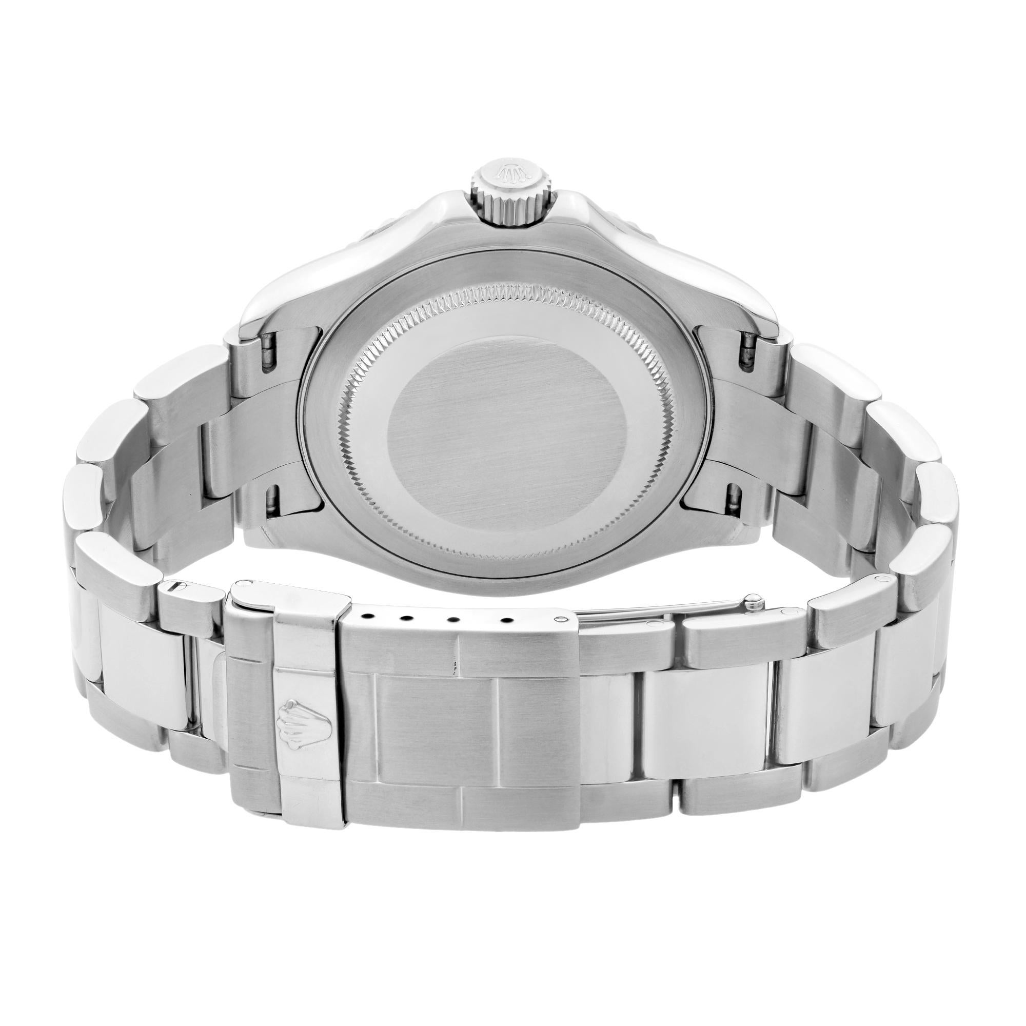 Rolex Yacht-Master 40 Steel Platinum Bezel Grey Dial Automatic Men’s Watch 16622 1