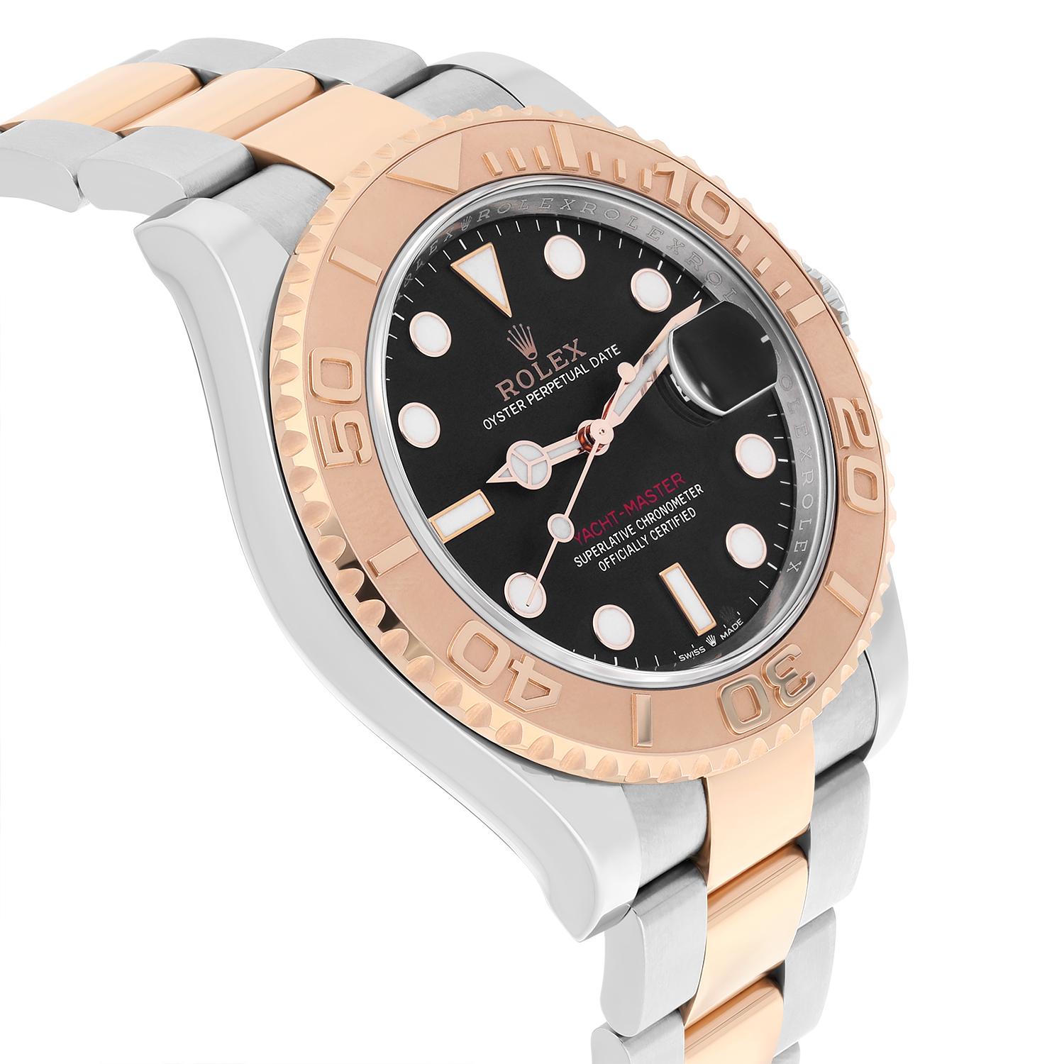 Rolex Yacht-Master 40 Montre pour hommes 126621 complète Excellent état - En vente à New York, NY