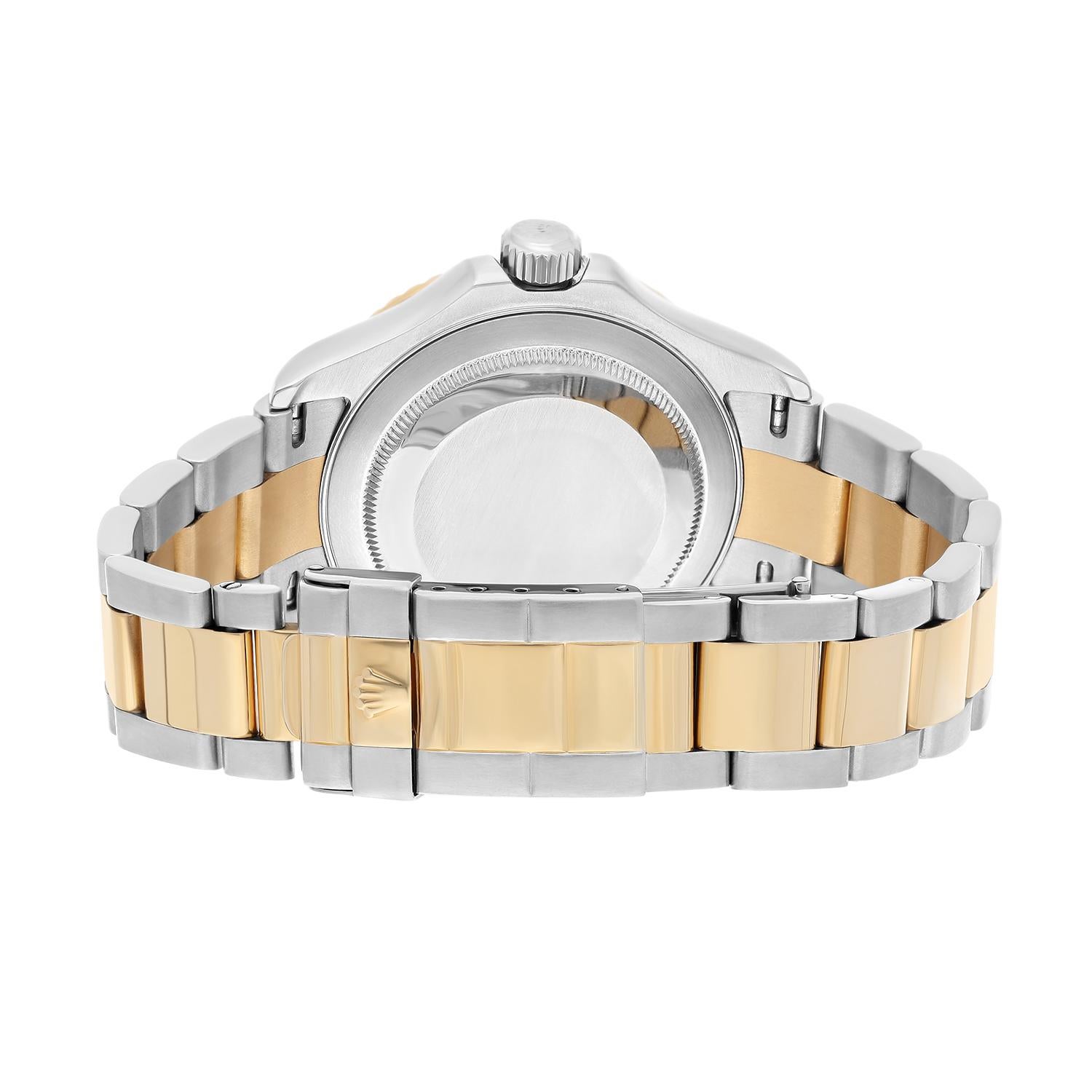 Rolex Yacht-Master 40mm 18K Yellow Gold Stainless Steel Blue Dial 16623 2