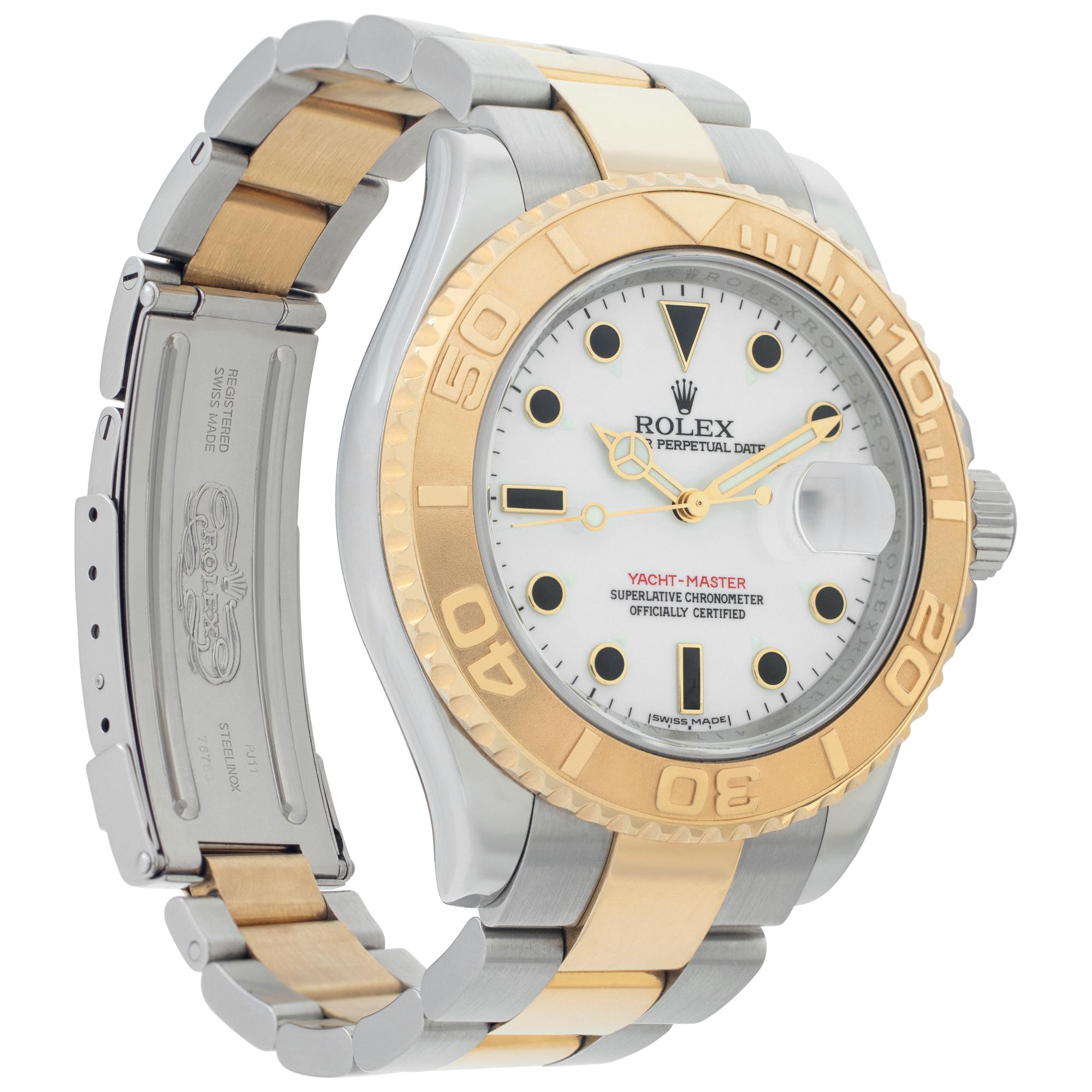 rolex yacht master 18k gold