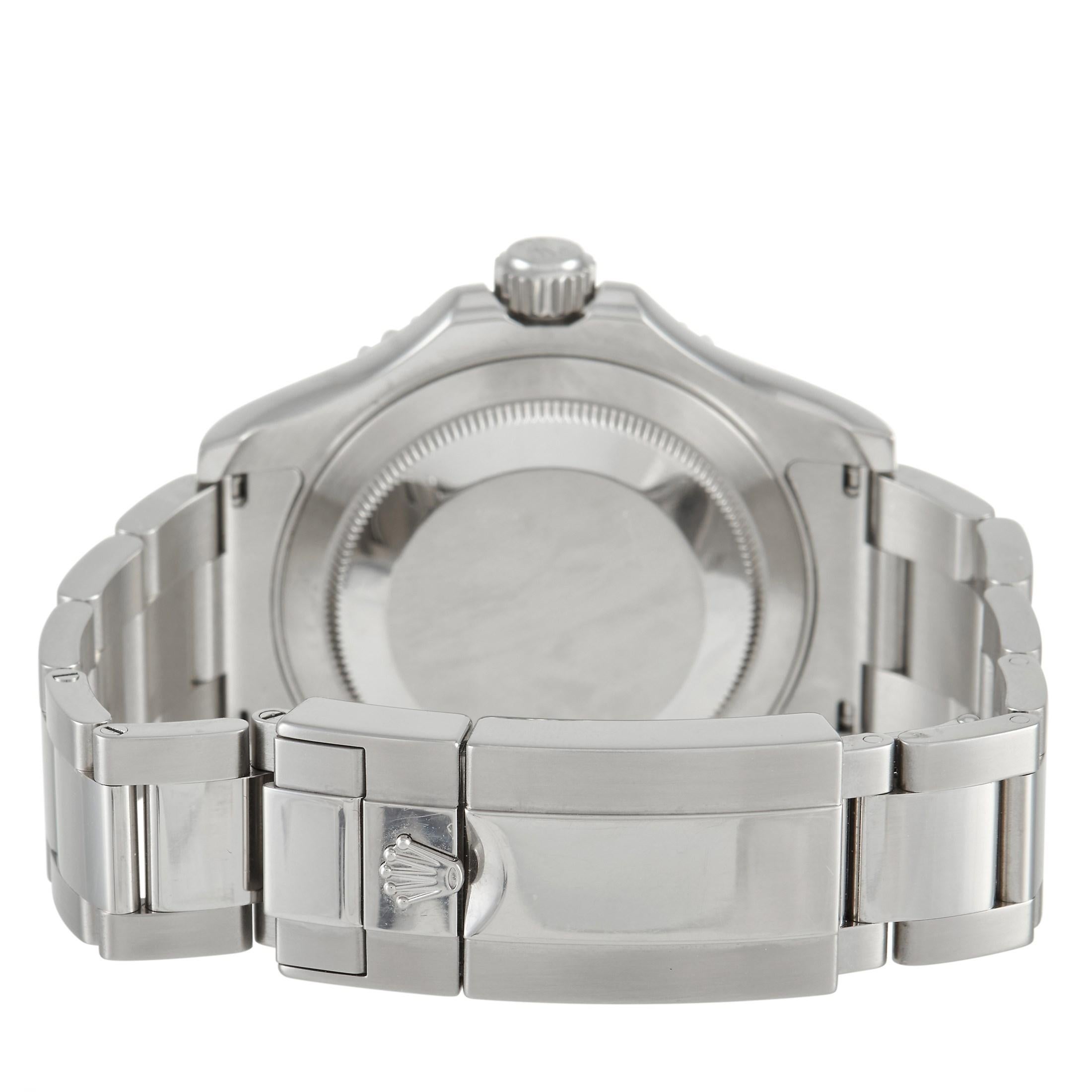 Men's Rolex Yacht-Master Blue Dial Watch 116622