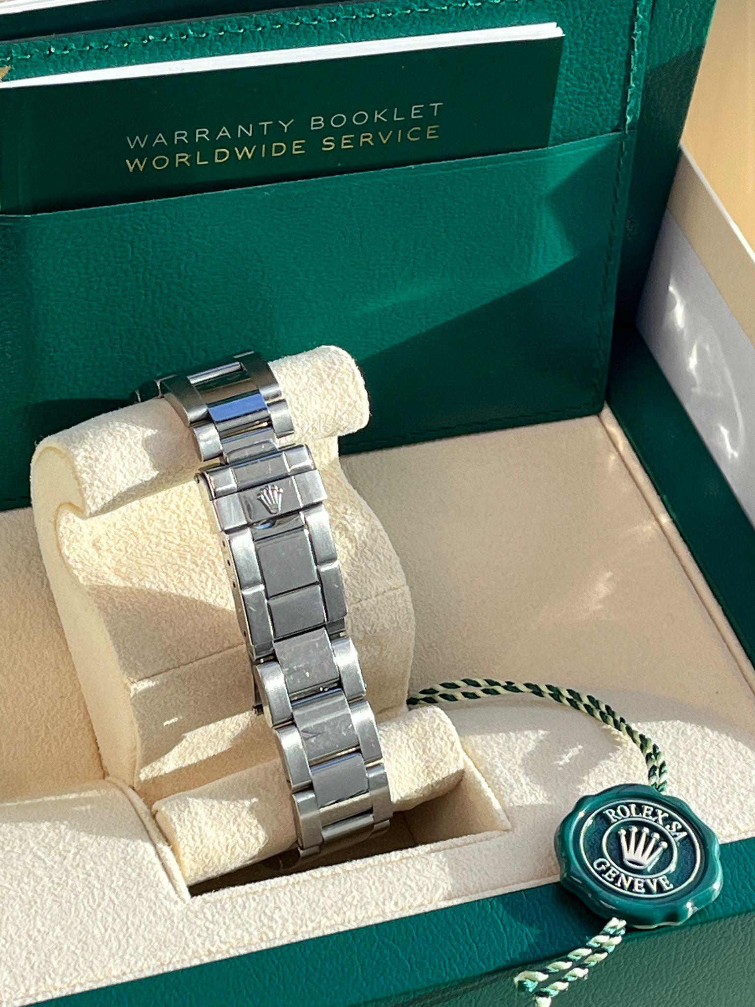 Rolex Yacht-Master 40mm Platinum Dial Bezel Oyster Stainless Steel Watch 16622 For Sale 11