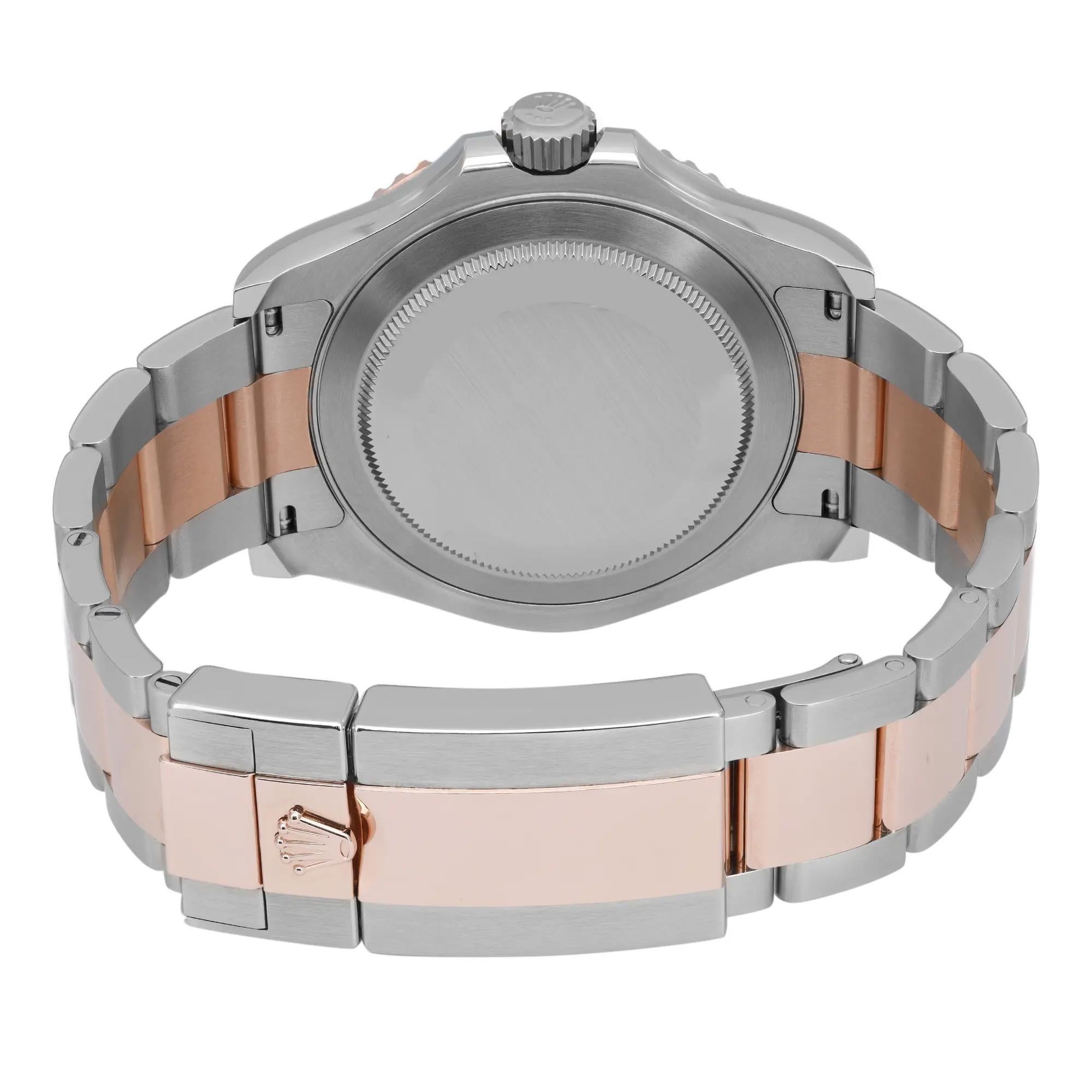 Rolex Yacht Master 40mm Steel 18K Or Chocolate Dial Automatic Montre pour hommes 126621 en vente 2