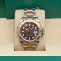 Rolex Yacht Master 40mm Steel 18K Gold Chocolate Dial Automatic Men Watch 126621
