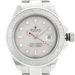 Rolex Yacht-Master Steel Platinum Grey Dial Automatic Men Watch 16622