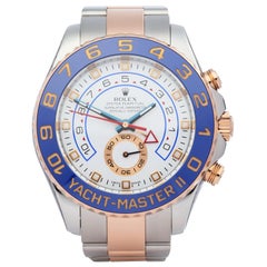 Rolex Yacht-Master II 0 116681 Men's Rose Gold & Stainless Steel 0 Watch