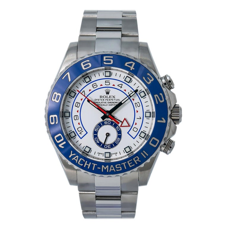 Rolex Yacht-Master II 116680, Silver Dial, Certified and Warranty For ...