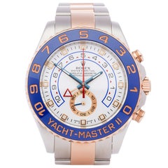 Rolex Yacht-Master II 116681 Men Stainless Steel & Rose Gold Regatta Chronograph