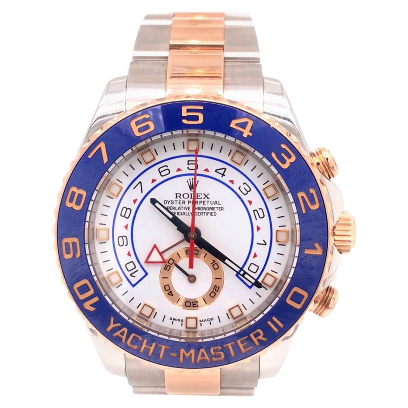Rolex Yacht-Master II 116681 Steel and Rose Gold Automatic Men's Watch