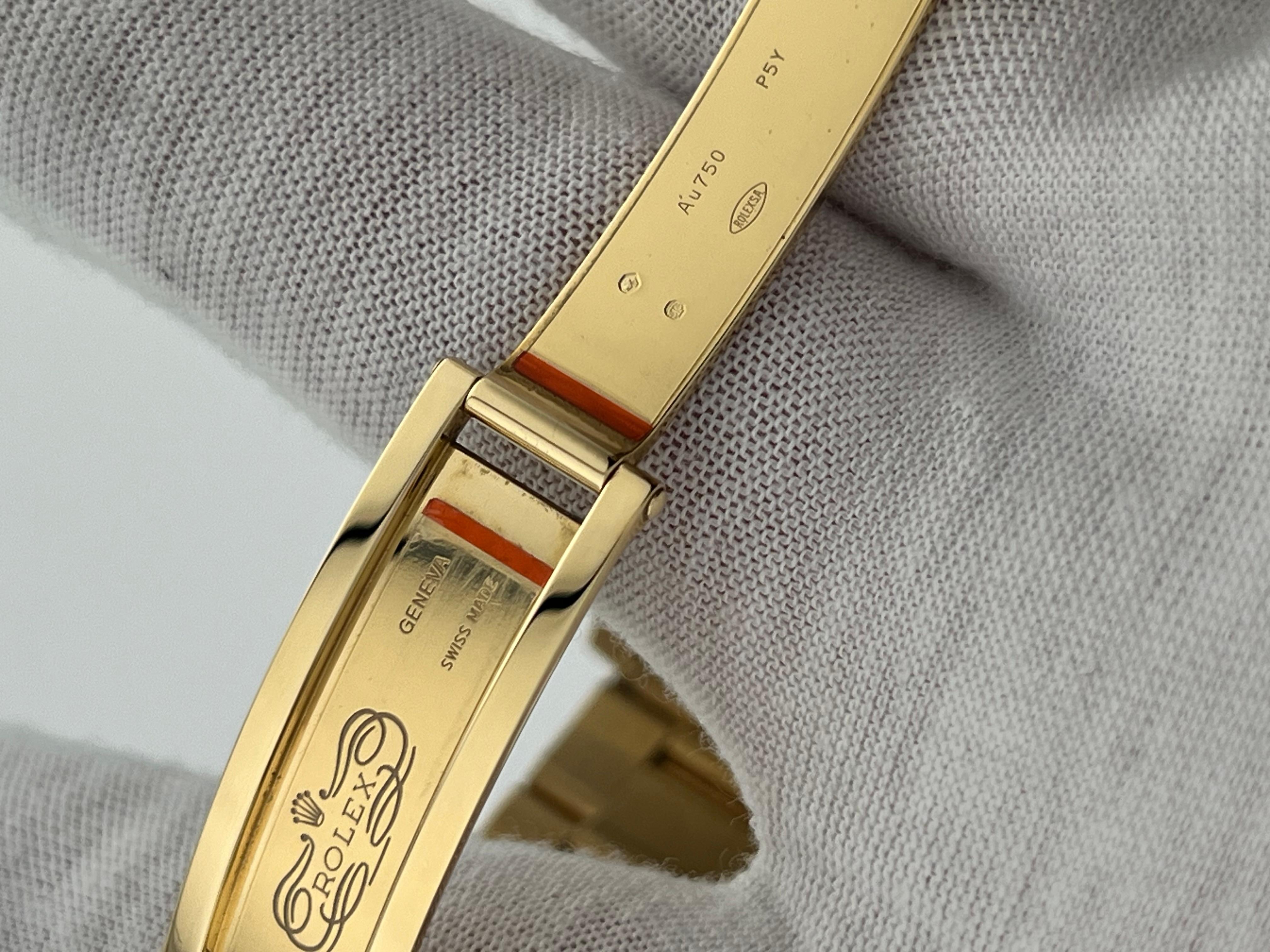 Rolex Yacht Master II 116688 Oro Amarillo 18K Cerámica Azul 44mm Caja Papel 2022 en venta 7