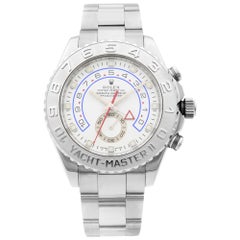 Rolex Yacht-Master II 18 Karat White Gold Platinum Automatic Men's Watch 116689