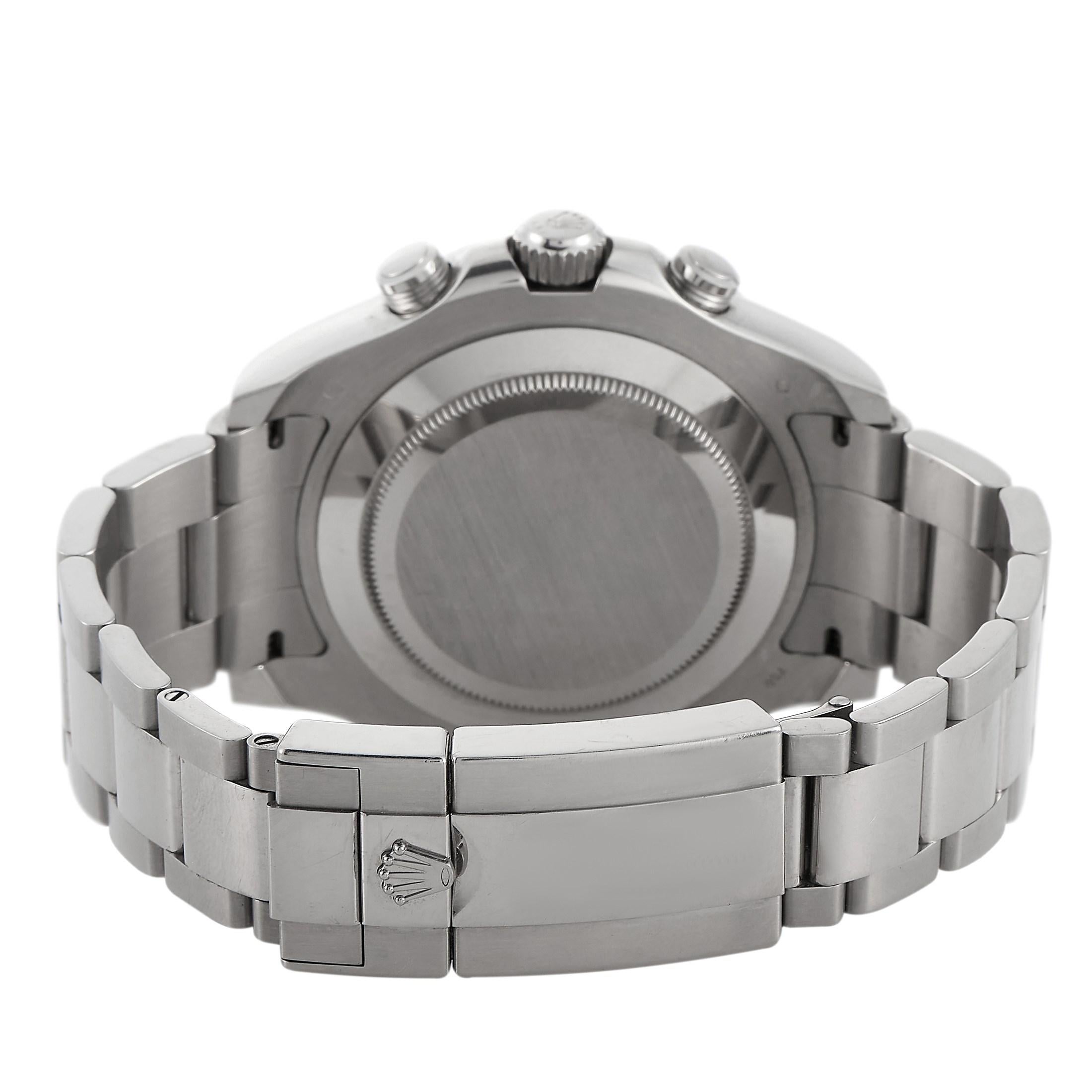 Men's Rolex Yacht-Master II 18K White Gold and Platinum Watch 116689