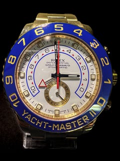 Rolex Yacht-Master II 18k Yellow Gold, White Dial 116688