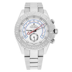 Rolex Yacht-Master II 18KT W/G Automatic Mens Watch 116689 Complete